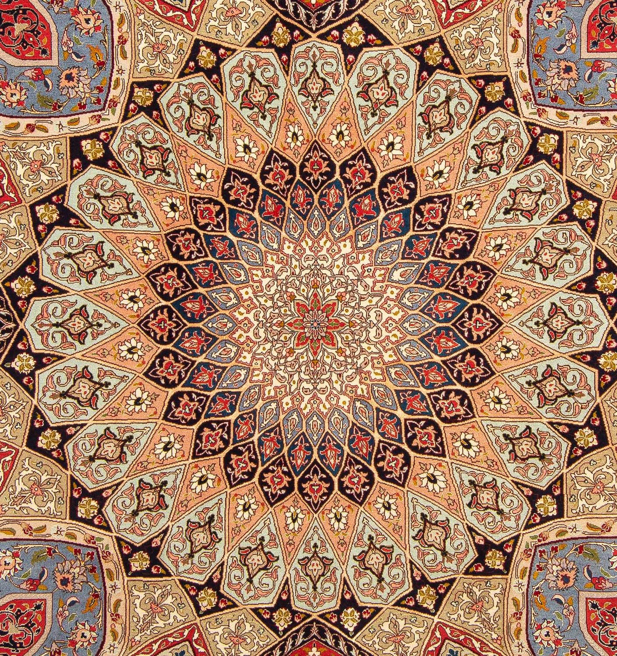 Perzisch tapijt - Tabriz - Royal - 250 x 204 cm - veelkleurig