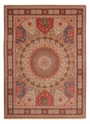 Perzisch tapijt - Tabriz - Royal - 408 x 300 cm - veelkleurig