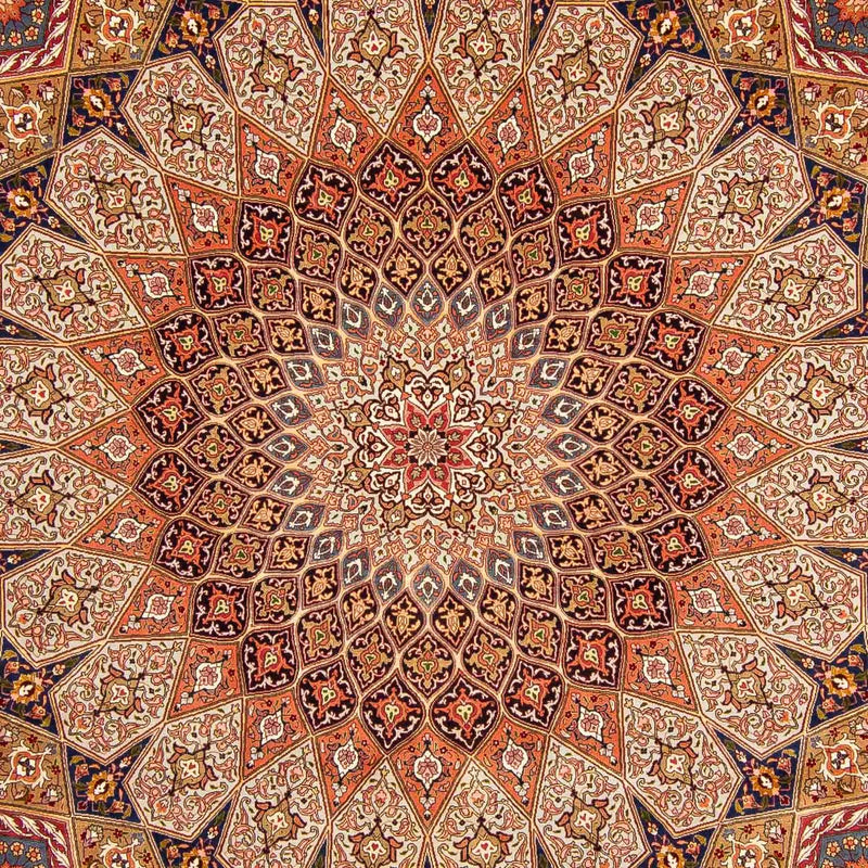Perzisch tapijt - Tabriz - Royal - 408 x 300 cm - veelkleurig