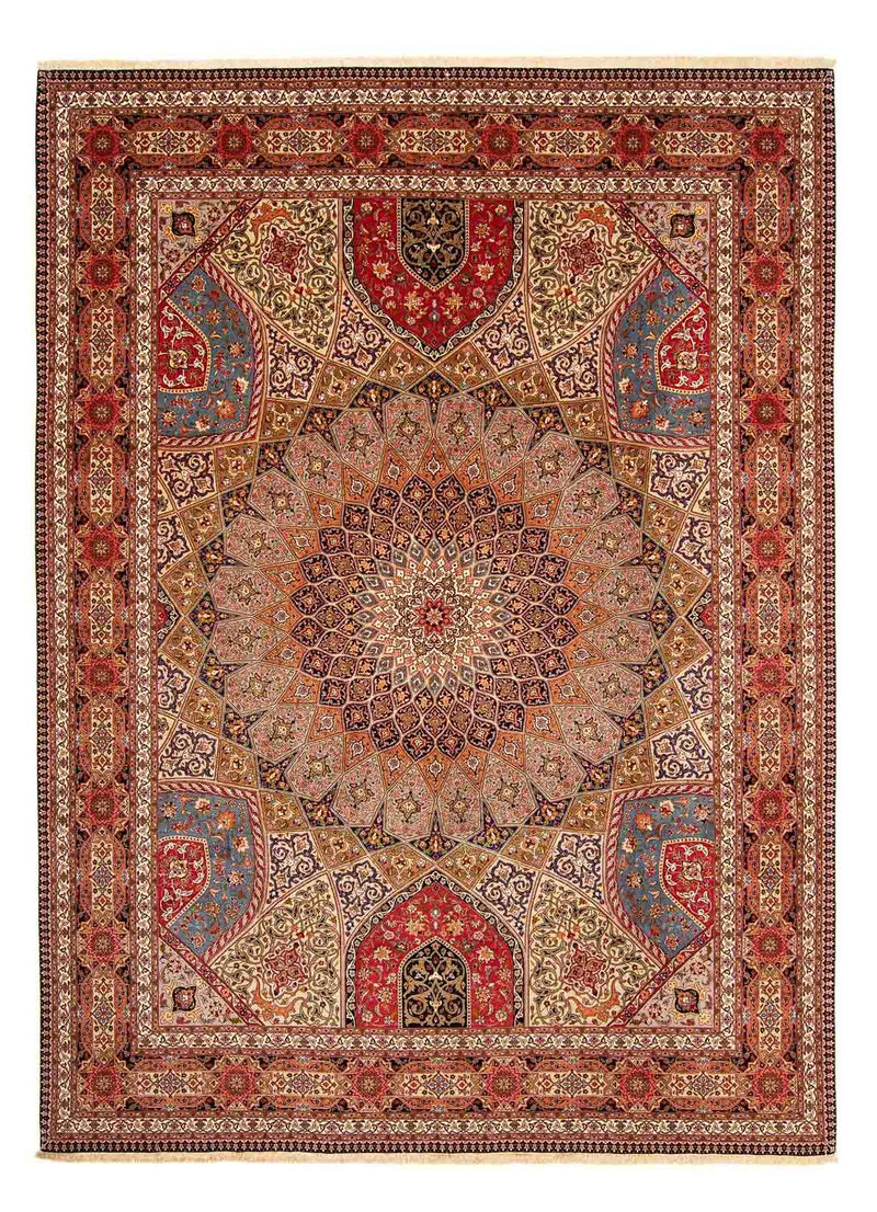 Perzisch tapijt - Tabriz - Royal - 400 x 298 cm - veelkleurig