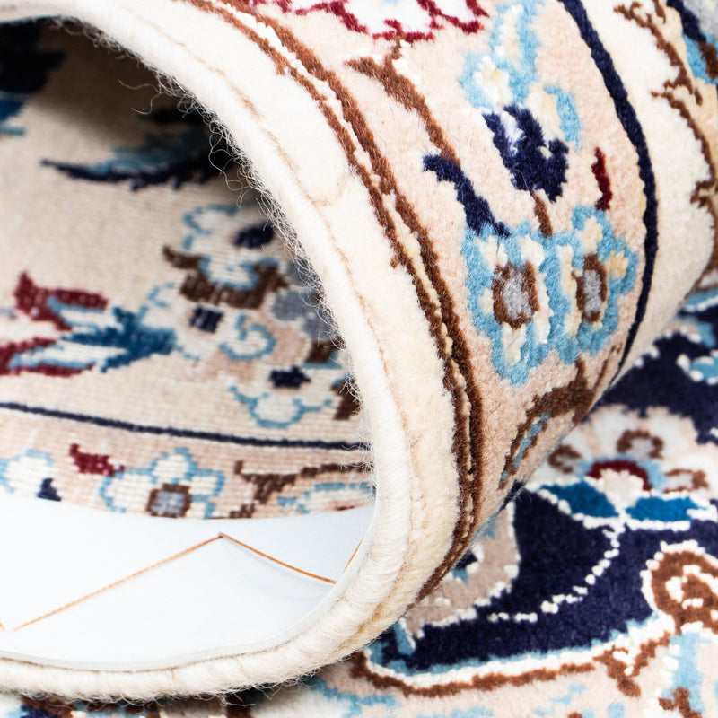 Perzisch tapijt - Nain - Koninklijk - 295 x 194 cm - beige