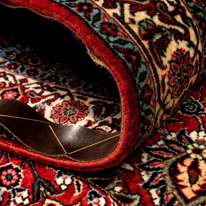 Loper Perzisch tapijt - Bijar - 298 x 83 cm - donkerrood