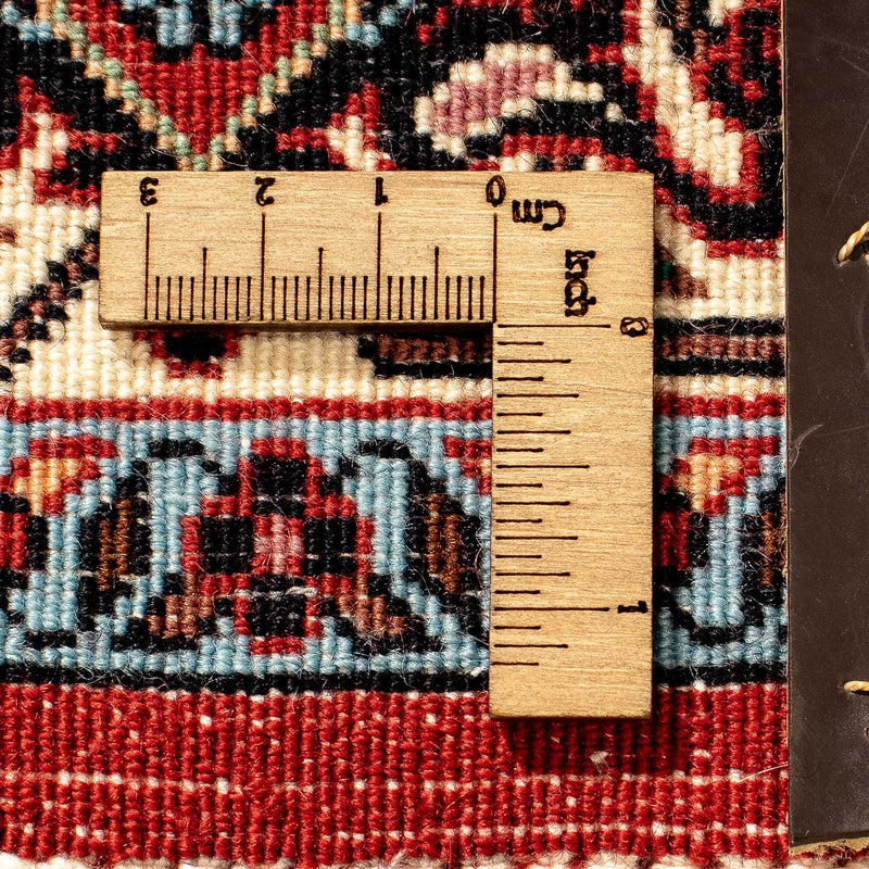 Loper Perzisch tapijt - Bijar - 298 x 83 cm - donkerrood