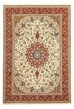 Perzisch tapijt - Tabriz - Royal - 349 x 252 cm - beige