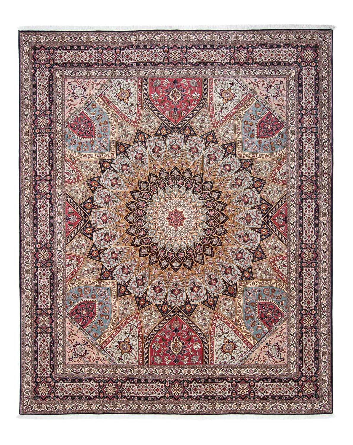 Perzisch tapijt - Tabriz - Royal - 303 x 254 cm - veelkleurig