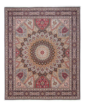 Perzisch tapijt - Tabriz - Royal - 303 x 254 cm - veelkleurig