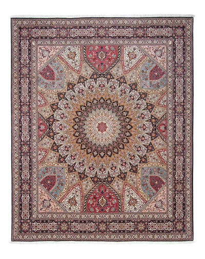 Tabriz - 50 Raj Tapijt 254x303cm - Perzisch tapijt