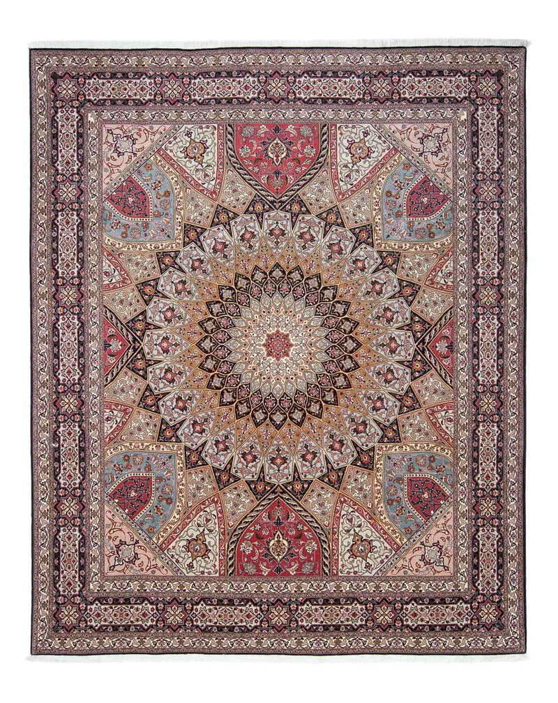Perzisch tapijt - Tabriz - Royal - 303 x 254 cm - veelkleurig