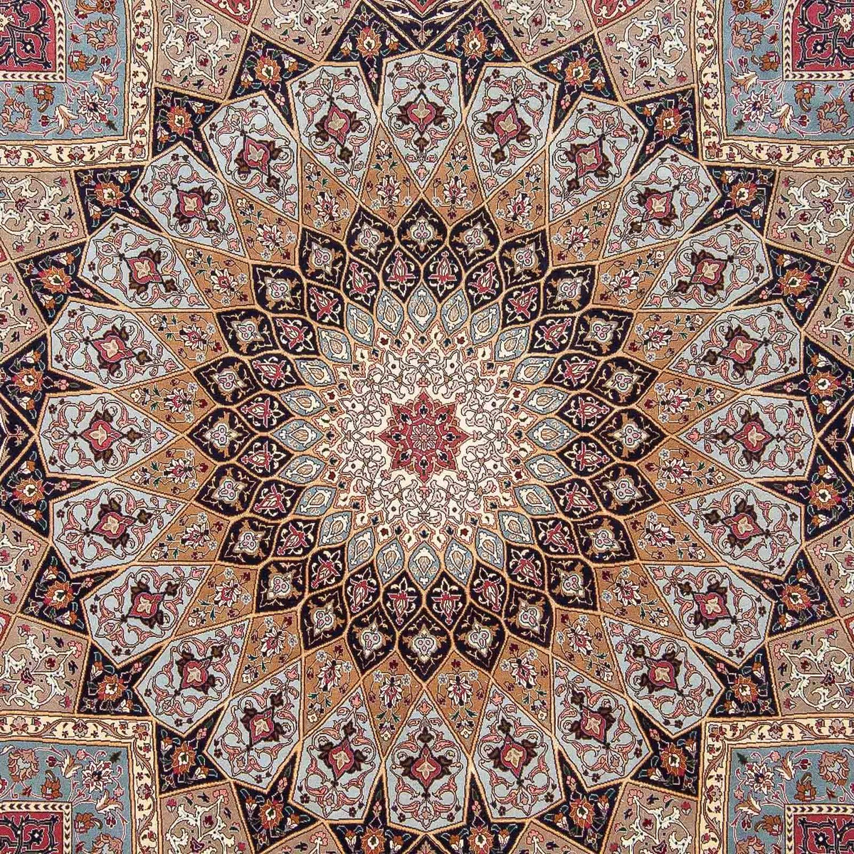 Perzisch tapijt - Tabriz - Royal - 303 x 254 cm - veelkleurig