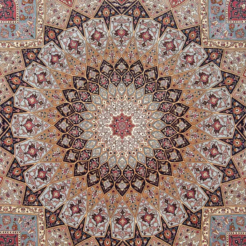 Perzisch tapijt - Tabriz - Royal - 303 x 254 cm - veelkleurig