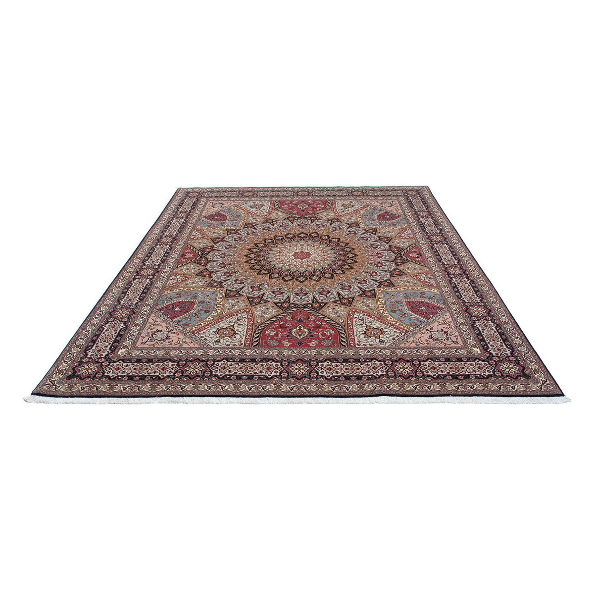 Perzisch tapijt - Tabriz - Royal - 303 x 254 cm - veelkleurig
