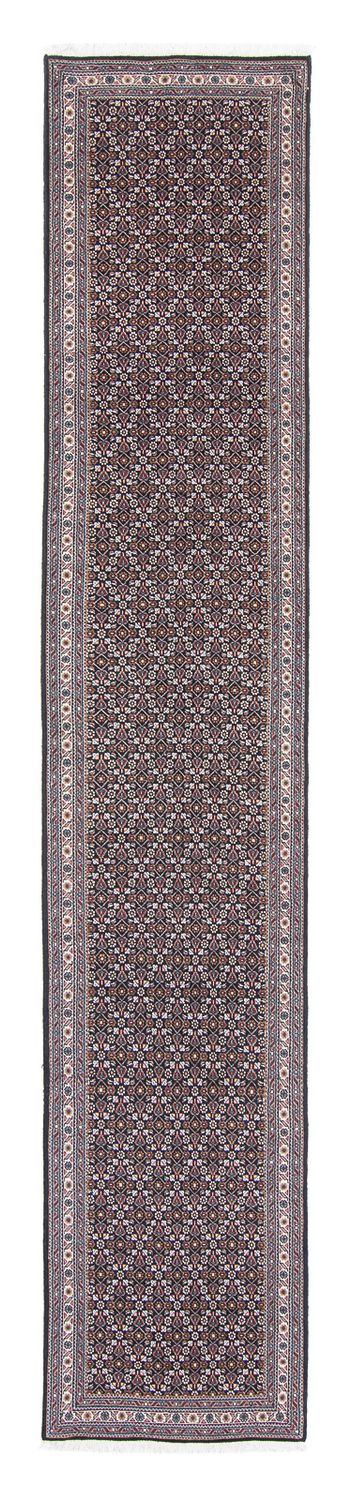 Loper Perzisch tapijt - Tabriz - 391 x 70 cm - grijs