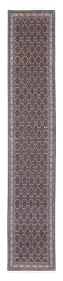 Loper Perzisch tapijt - Tabriz - 391 x 68 cm - grijs