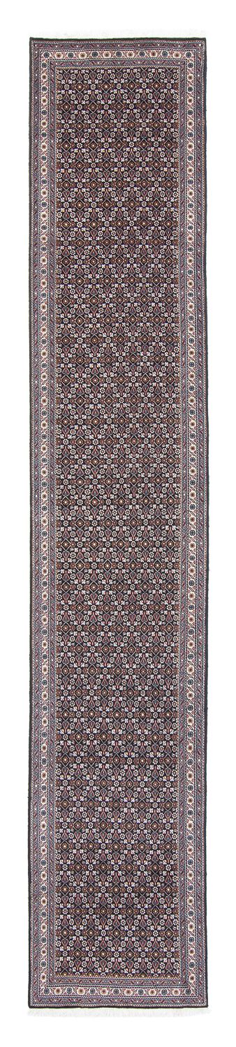 Loper Perzisch tapijt - Tabriz - 391 x 68 cm - grijs