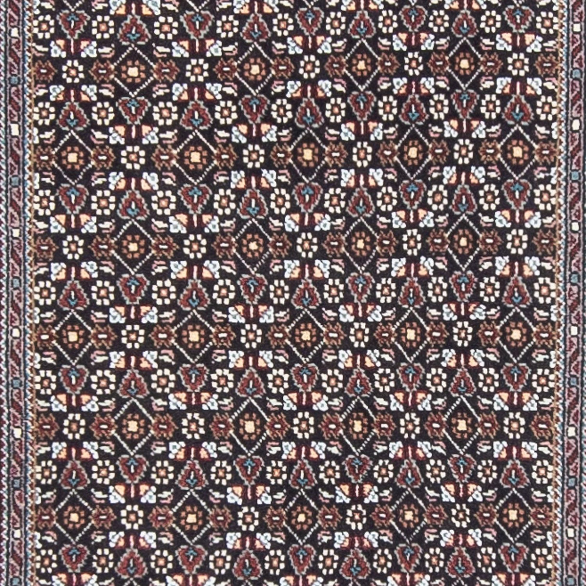 Loper Perzisch tapijt - Tabriz - 391 x 68 cm - grijs