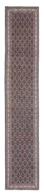 Loper Perzisch tapijt - Tabriz - 392 x 67 cm - grijs