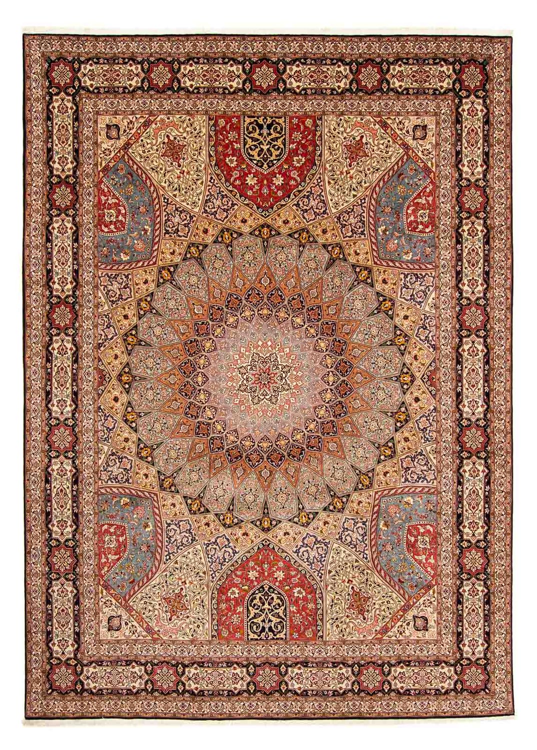 Perzisch tapijt - Tabriz - Royal - 400 x 301 cm - veelkleurig