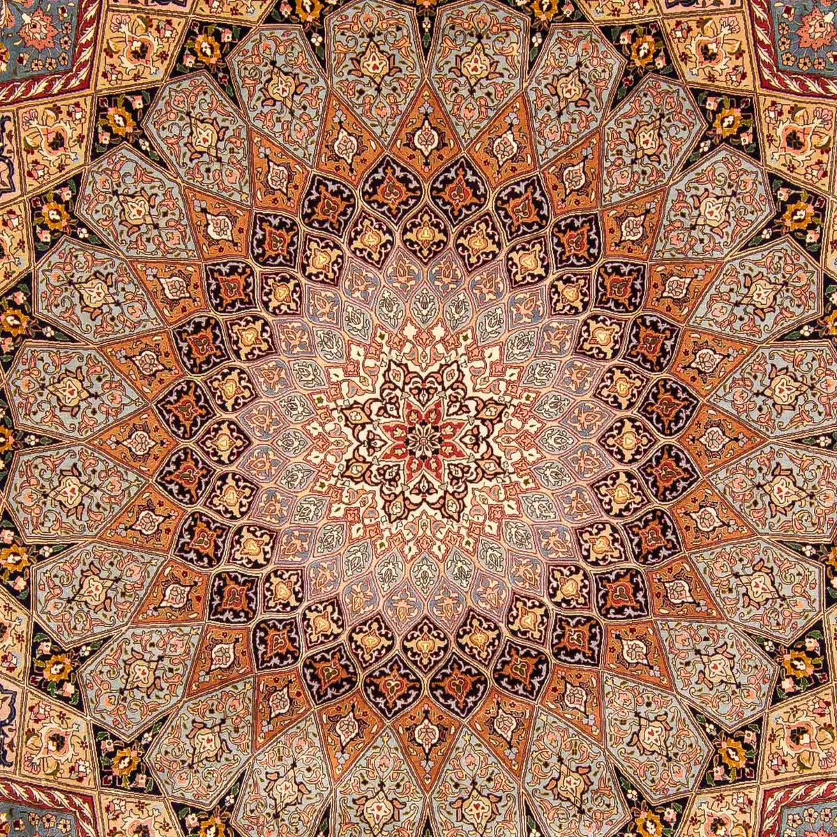 Perzisch tapijt - Tabriz - Royal - 400 x 301 cm - veelkleurig
