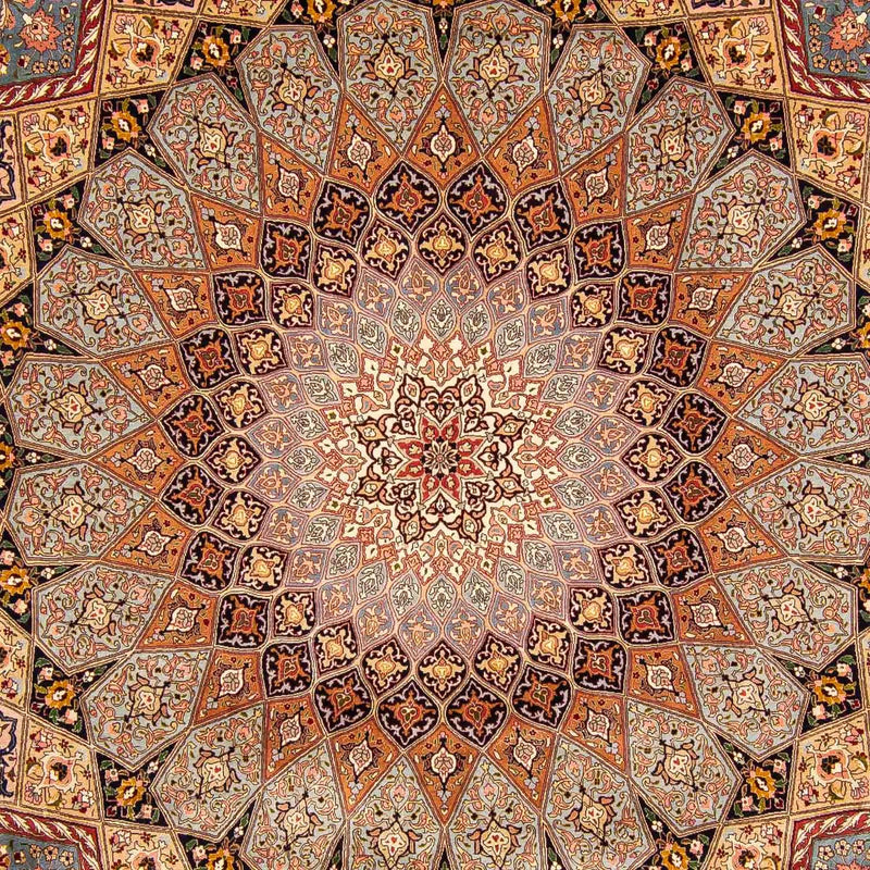 Perzisch tapijt - Tabriz - Royal - 400 x 301 cm - veelkleurig