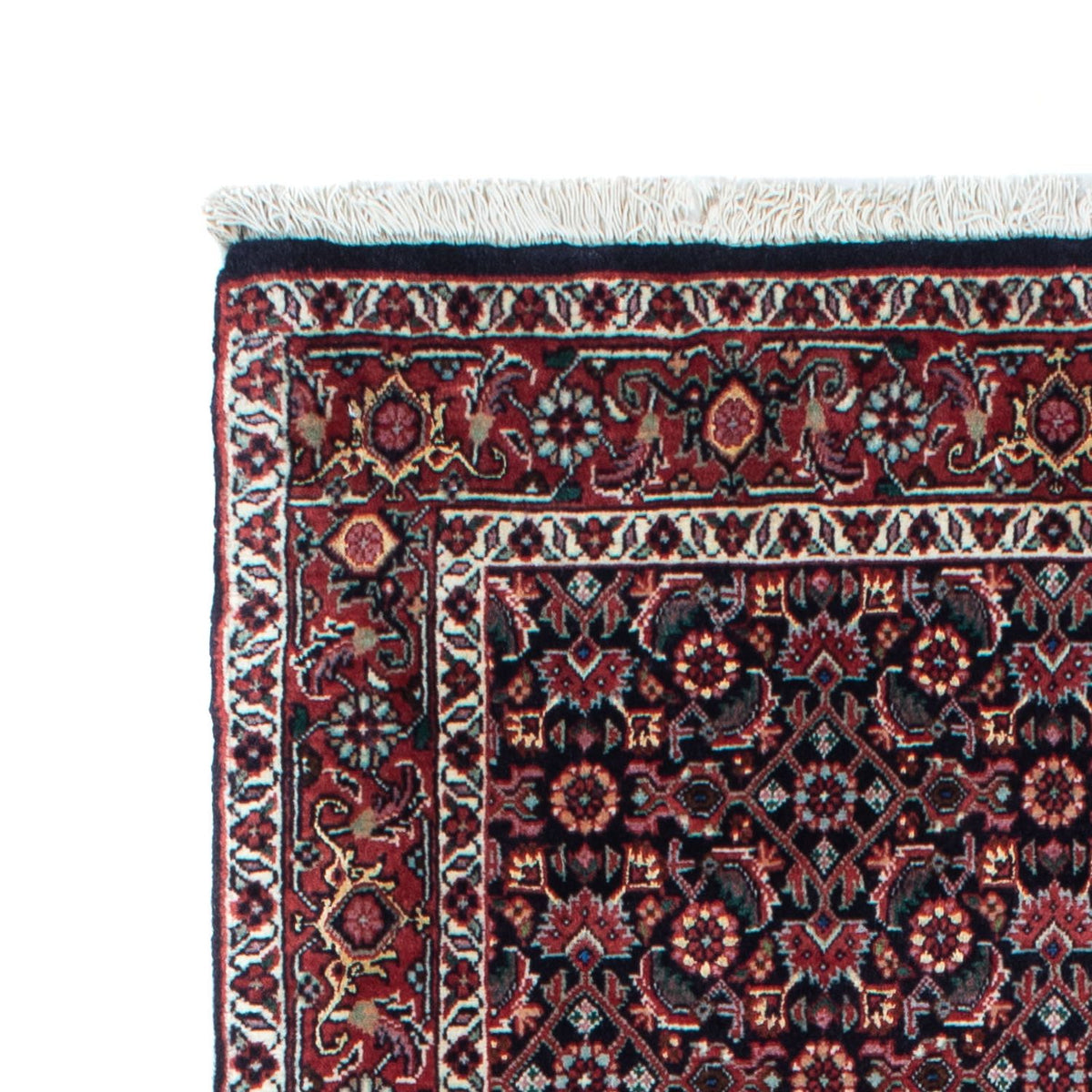Loper Perzisch tapijt - Bijar - 196 x 74 cm - donkerblauw