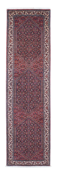 Loper Perzisch tapijt - Bijar - 279 x 73 cm - licht rood