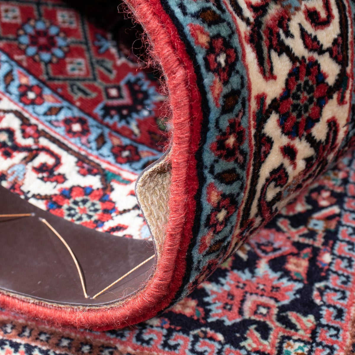 Loper Perzisch tapijt - Bijar - 279 x 73 cm - licht rood