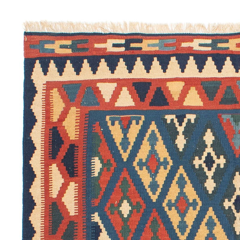 Kelim tapijt - Oosters - 174 x 148 cm - blauw