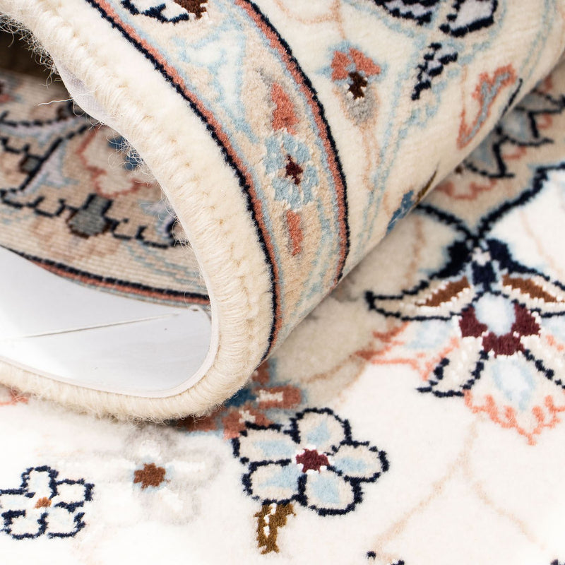 Perzisch tapijt - Nain - Koninklijk - 197 x 137 cm - beige