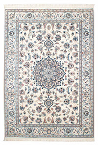 Perzisch tapijt - Nain - Koninklijk - 203 x 138 cm - beige