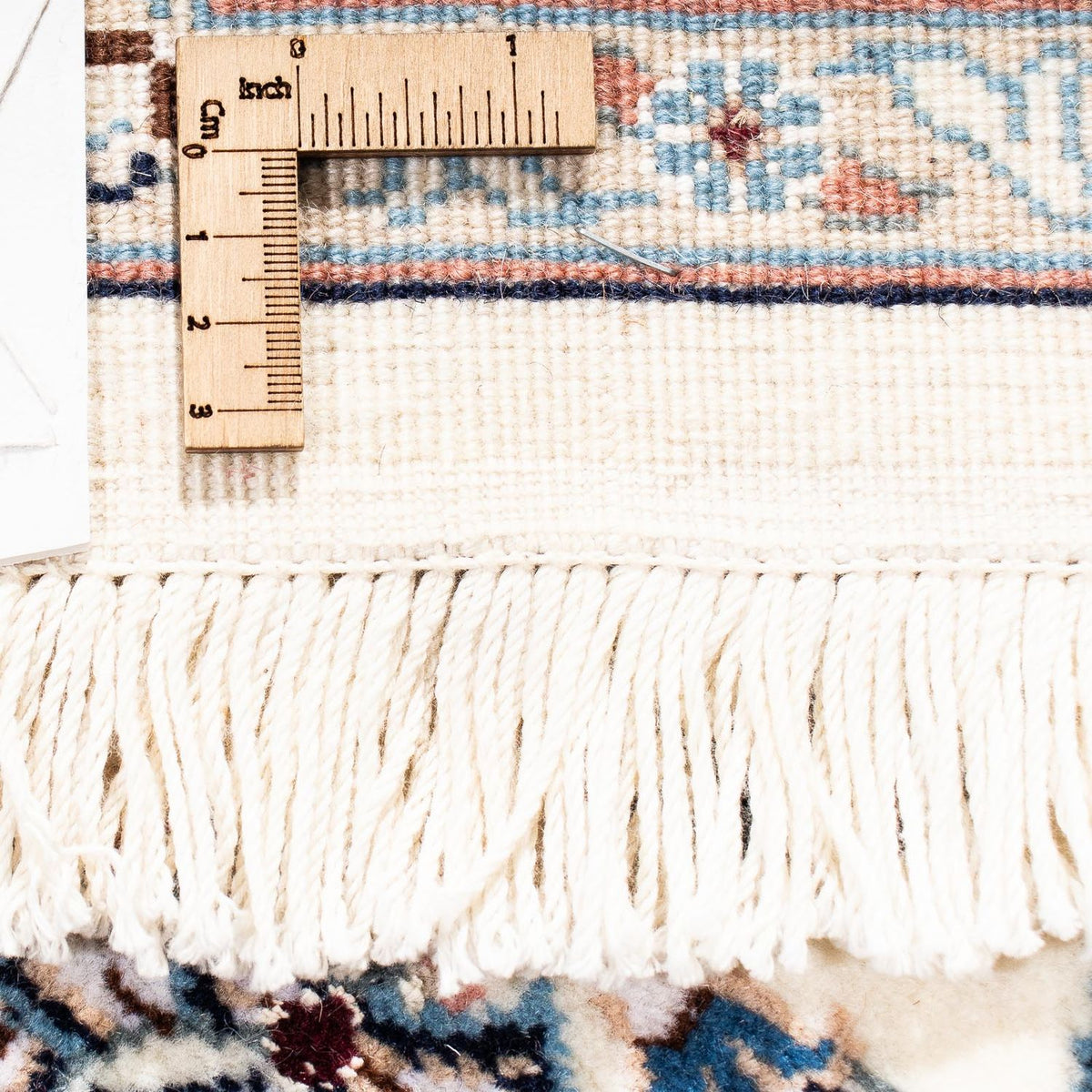 Perzisch tapijt - Nain - Koninklijk - 203 x 138 cm - beige