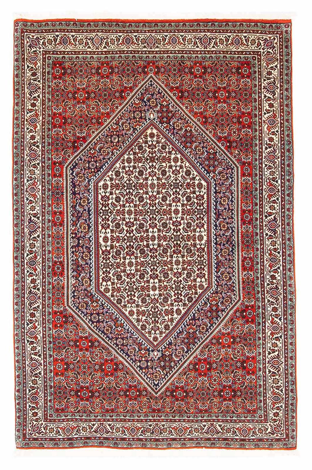 Perzisch tapijt - Bijar - 164 x 110 cm - rood
