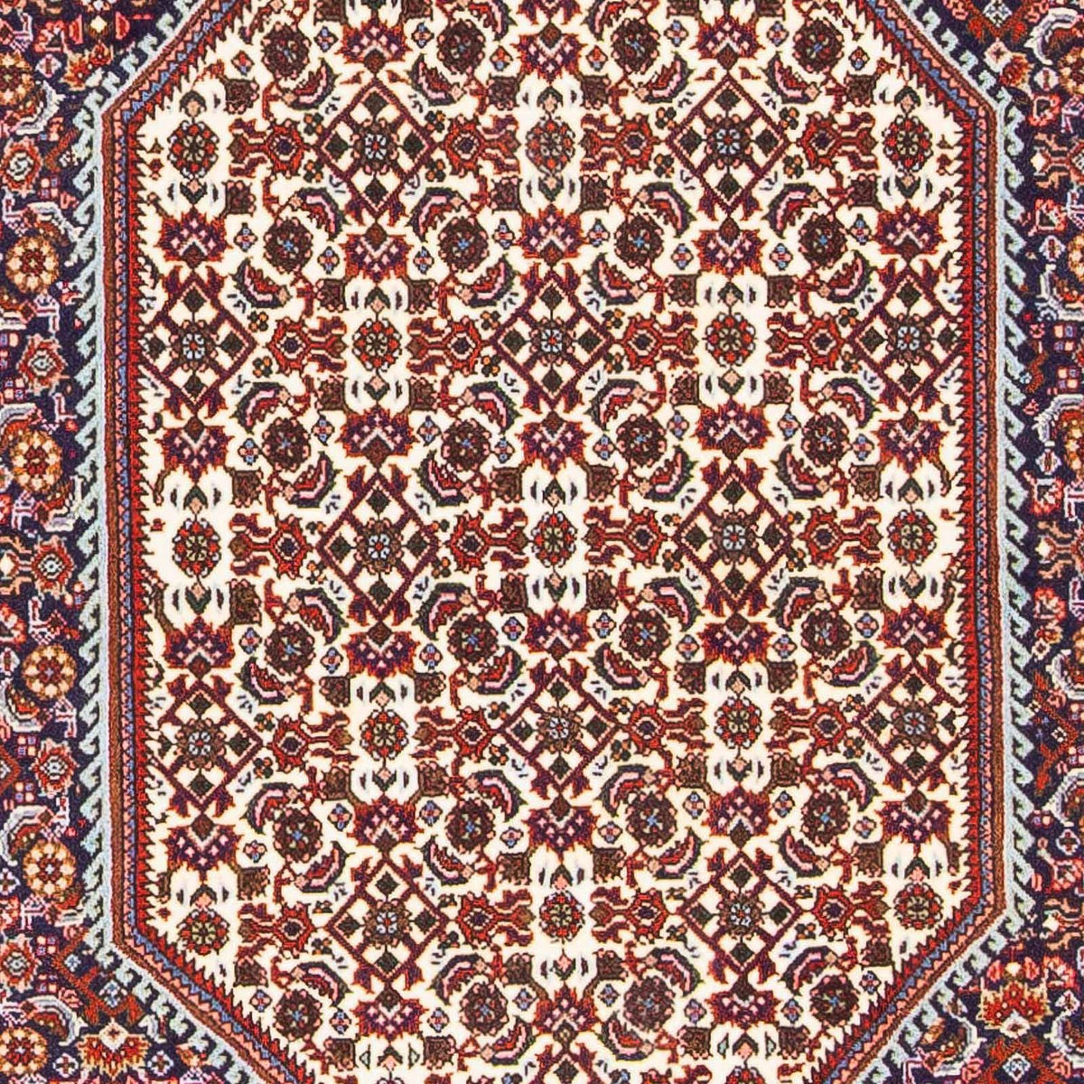 Perzisch tapijt - Bijar - 164 x 110 cm - rood