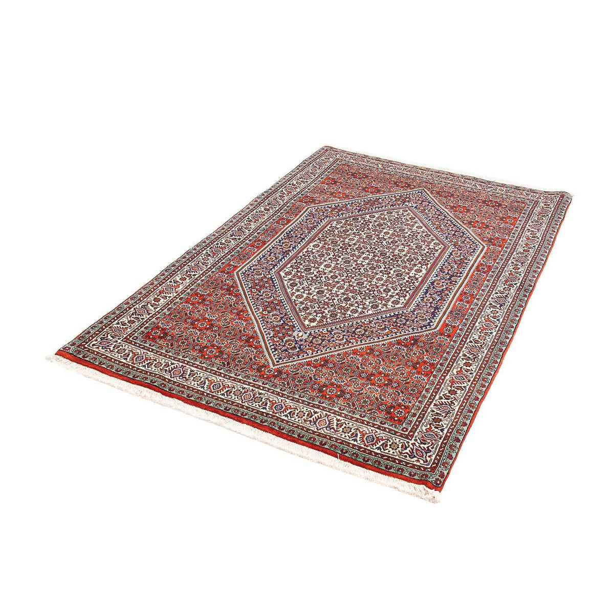 Perzisch tapijt - Bijar - 164 x 110 cm - rood
