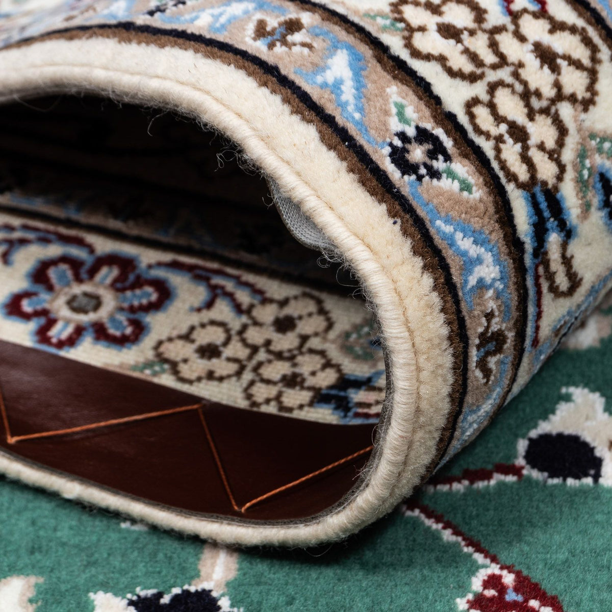 Perzisch tapijt - Ghom - 352 x 241 cm - zwart