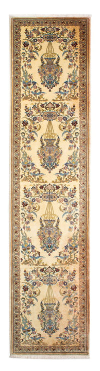 Loper Perzisch tapijt - Royal - 292 x 70 cm - beige