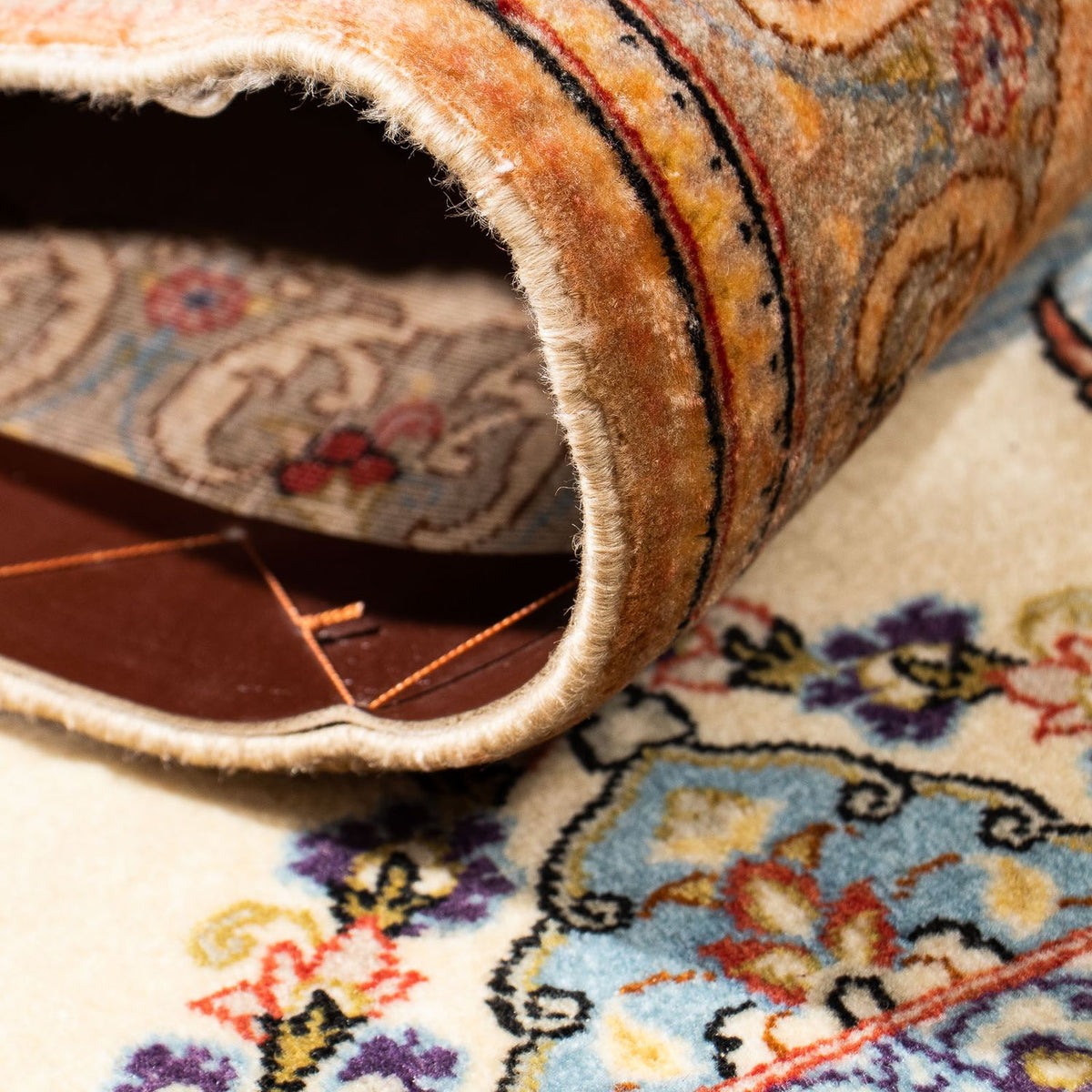 Loper Perzisch tapijt - Royal - 292 x 70 cm - beige