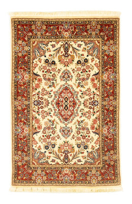 Perzisch tapijt - Ghom - 164 x 105 cm - beige