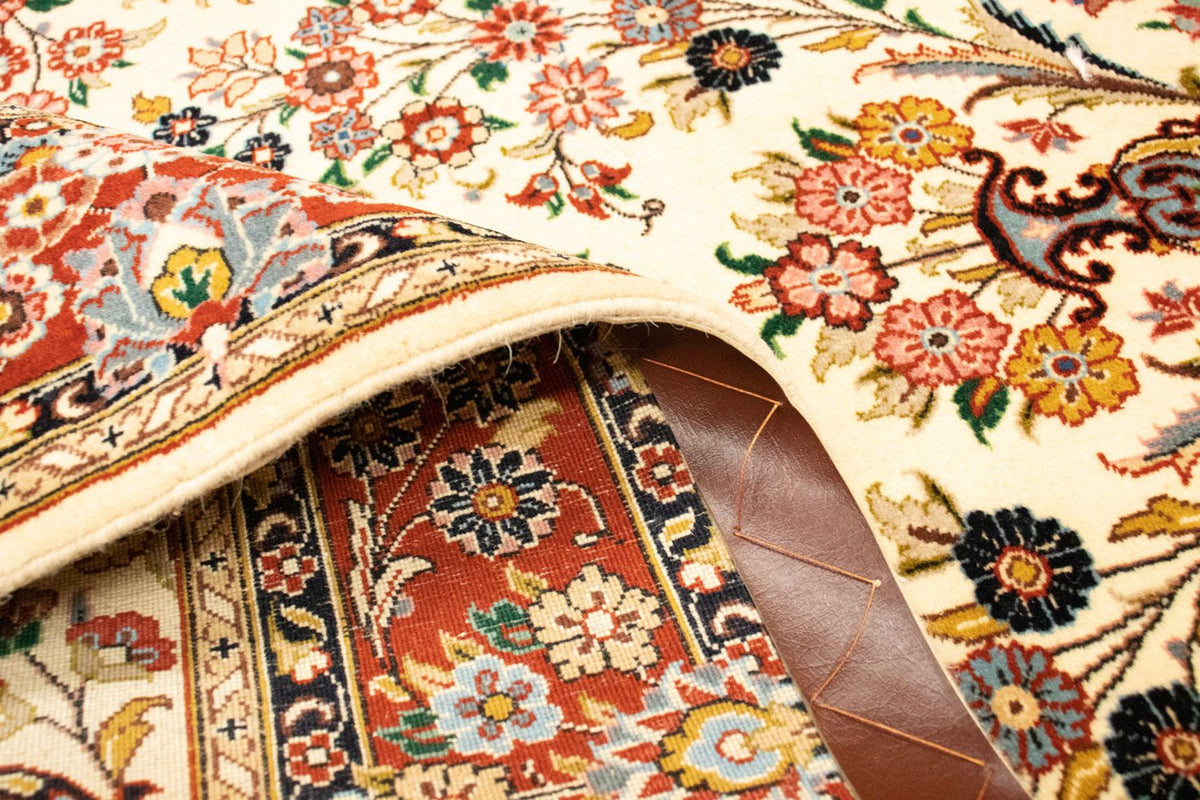 Perzisch tapijt - Ghom - 164 x 105 cm - beige