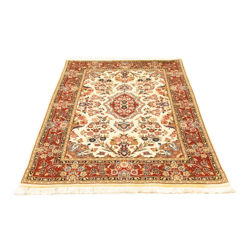 Perzisch tapijt - Ghom - 164 x 105 cm - beige