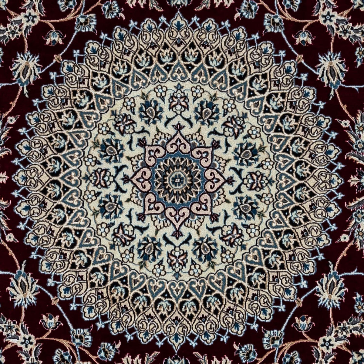 Perzisch tapijt - Nain - Koninklijk - 358 x 255 cm - zwart