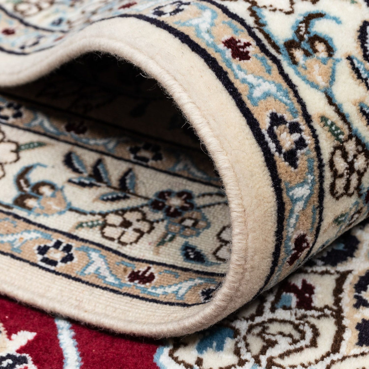 Perzisch tapijt - Nain - Koninklijk - 358 x 255 cm - zwart