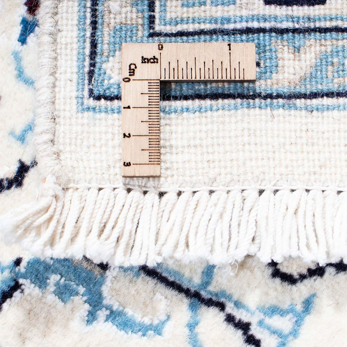 Perzisch tapijt - Nain - Koninklijk - 195 x 124 cm - beige