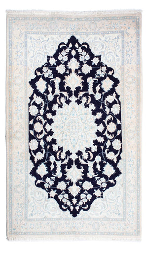 Perzisch tapijt - Nain - Koninklijk - 204 x 123 cm - beige