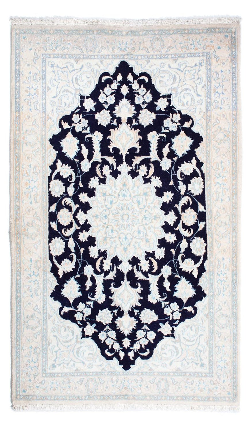 Perzisch tapijt - Nain - Koninklijk - 204 x 123 cm - beige