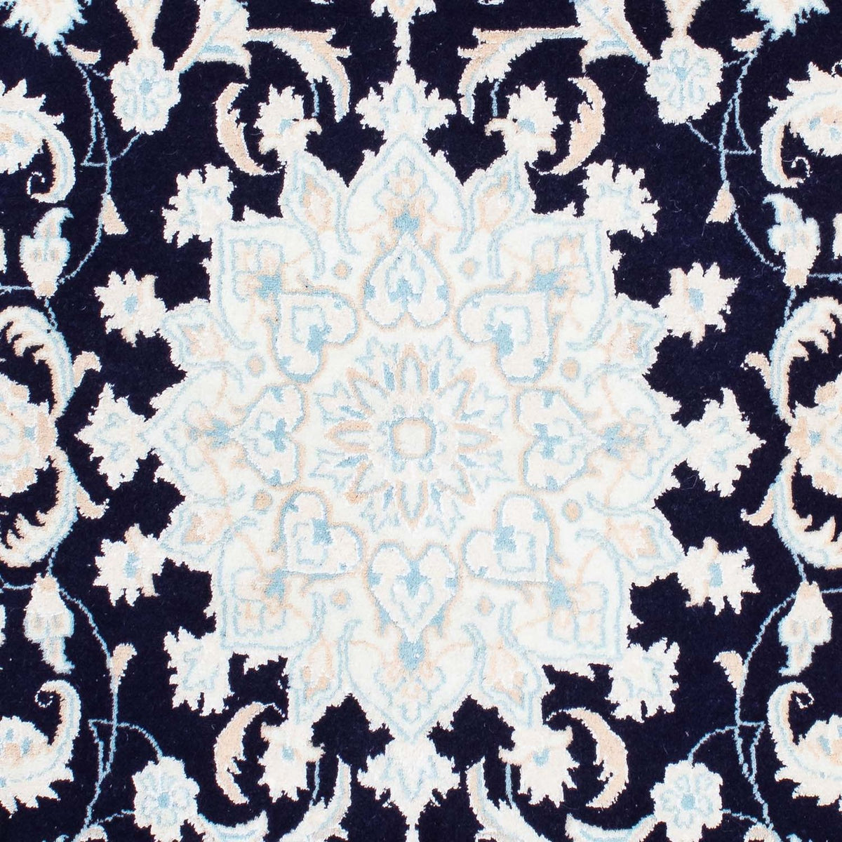 Perzisch tapijt - Nain - Koninklijk - 204 x 123 cm - beige