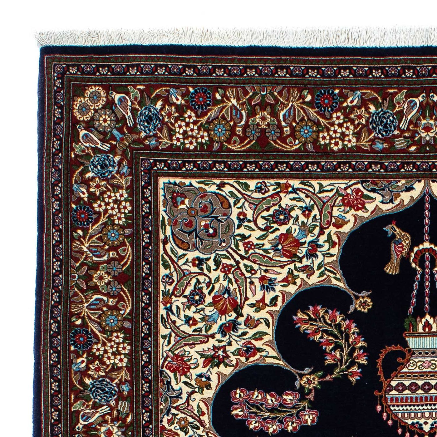 Ghom Tapijt 210x139cm - Perzisch tapijt