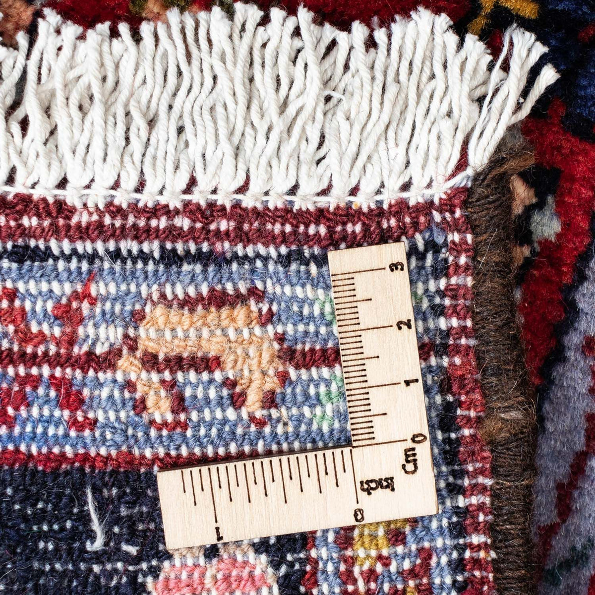 Perzisch Tapijt - Nomadisch - 130 x 83 cm - donkerrood