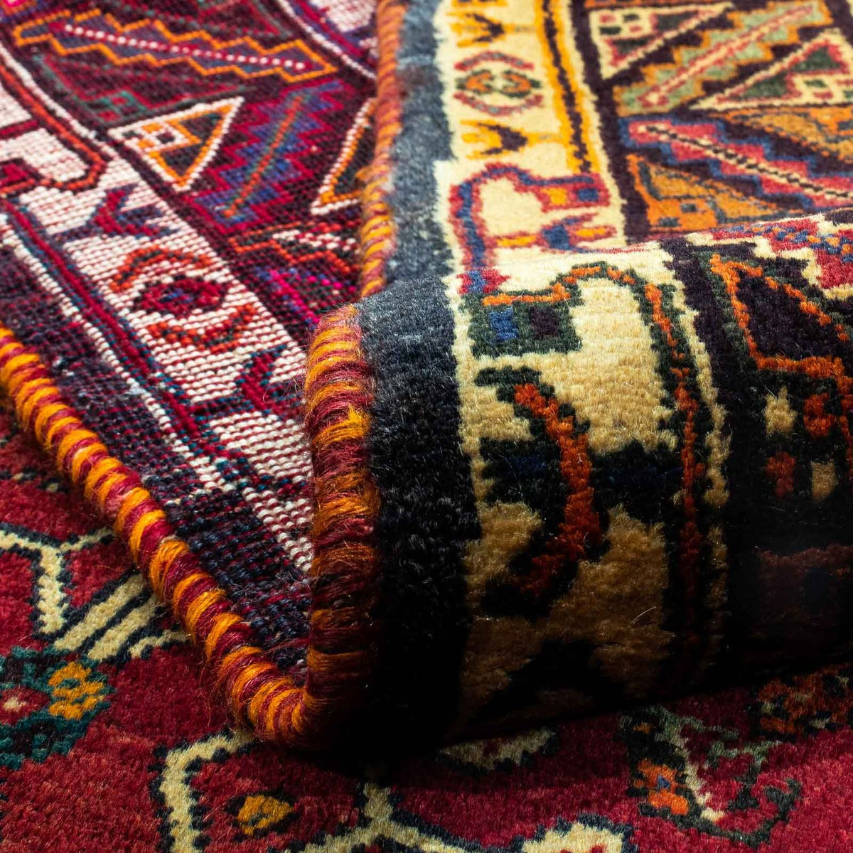 Perzisch Tapijt - Nomadisch - 270 x 163 cm - donkerrood