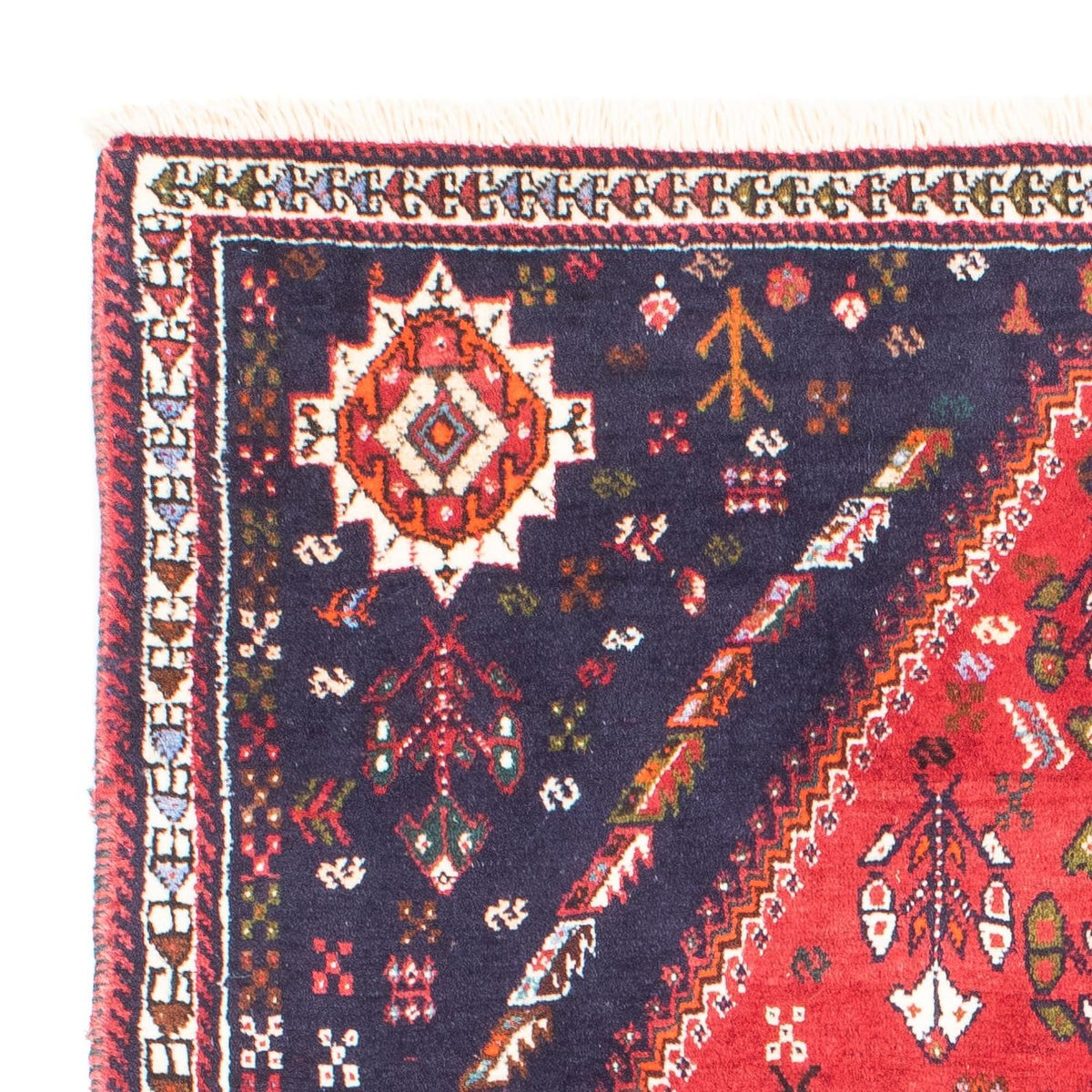 Perzisch Tapijt - Nomadisch - 147 x 107 cm - donkerblauw