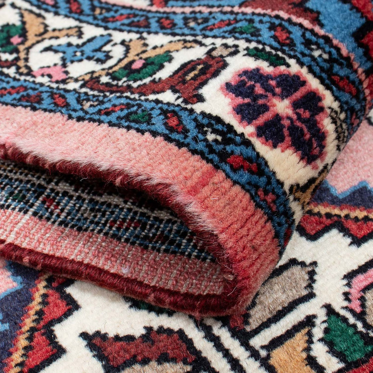 Loper Perzisch Tapijt - Nomadisch - 298 x 66 cm - licht rood